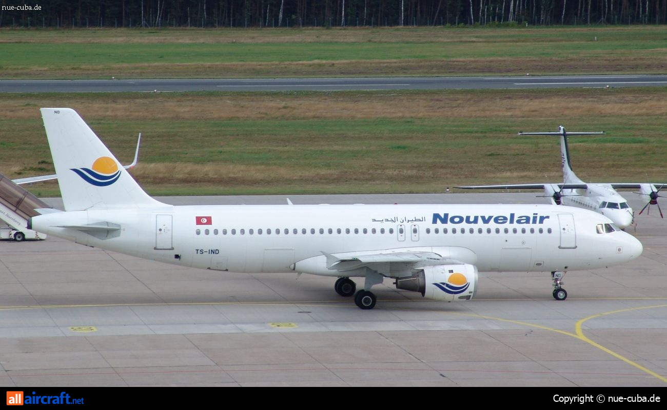 TS-IND · Airbus A320-211 · (NUE / EDDN)