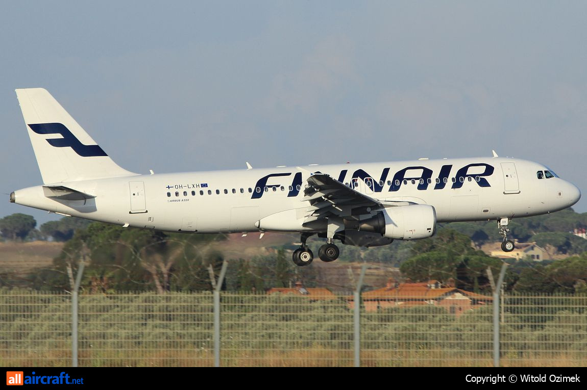OH-LXH · Airbus A320-214 · (FCO / LIRF)