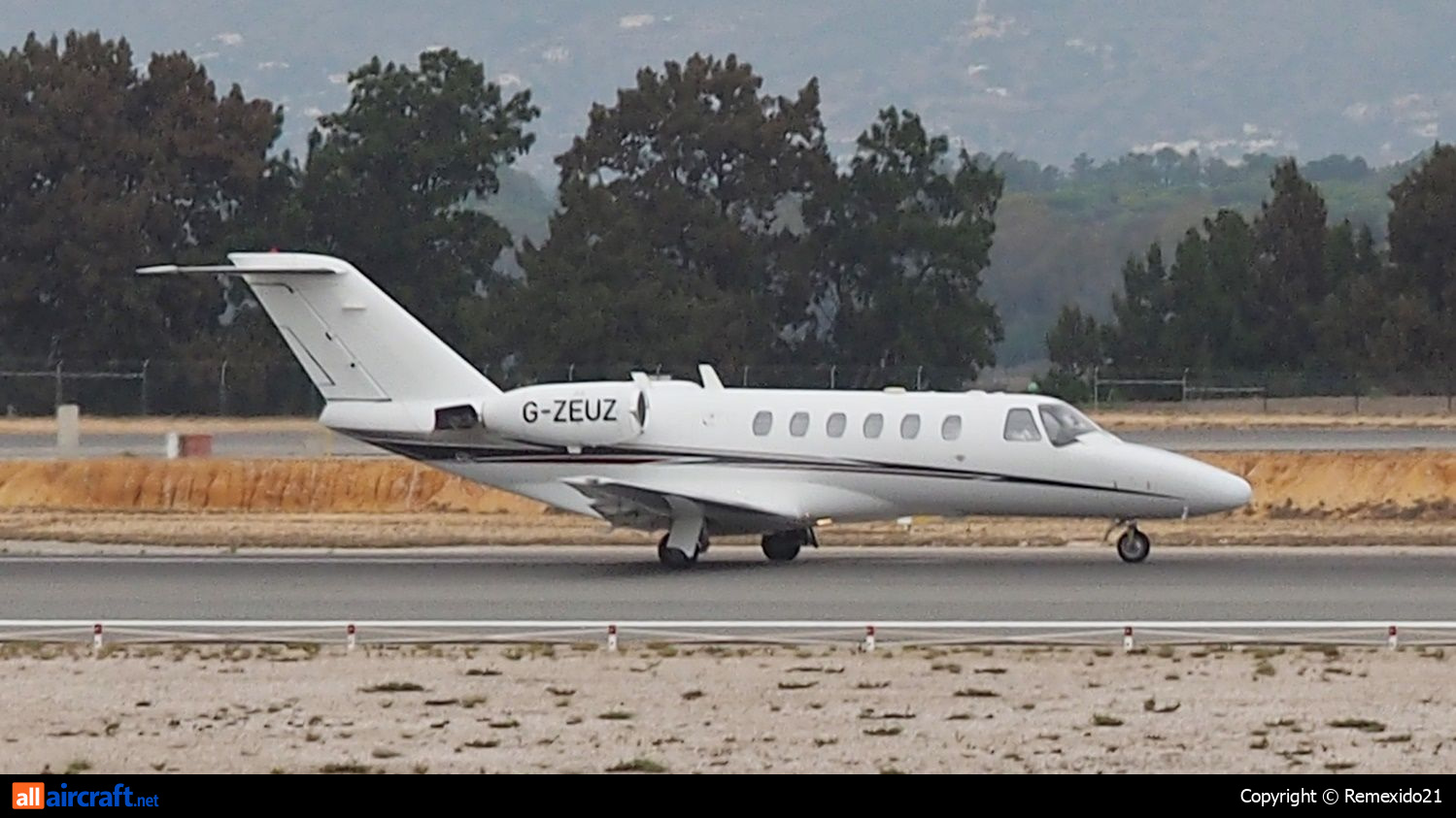 G-ZEUZ · Cessna 525A CitationJet CJ2 · (FAO / LPFR)