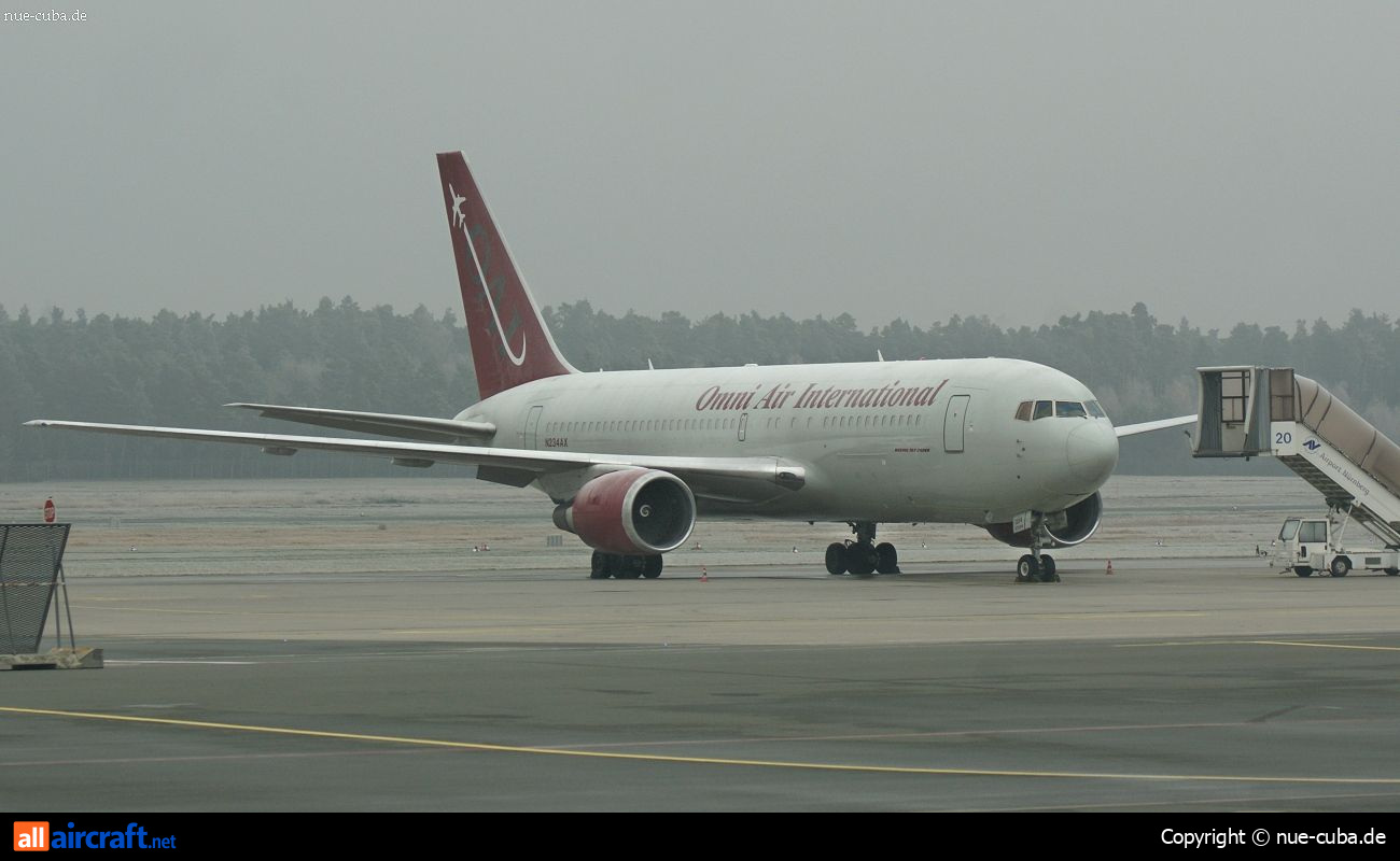N234AX · Boeing 767-224/ER · (NUE / EDDN)