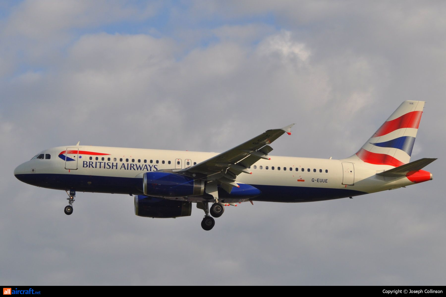 G-EUUE · Airbus A320-232 · (LHR / EGLL)