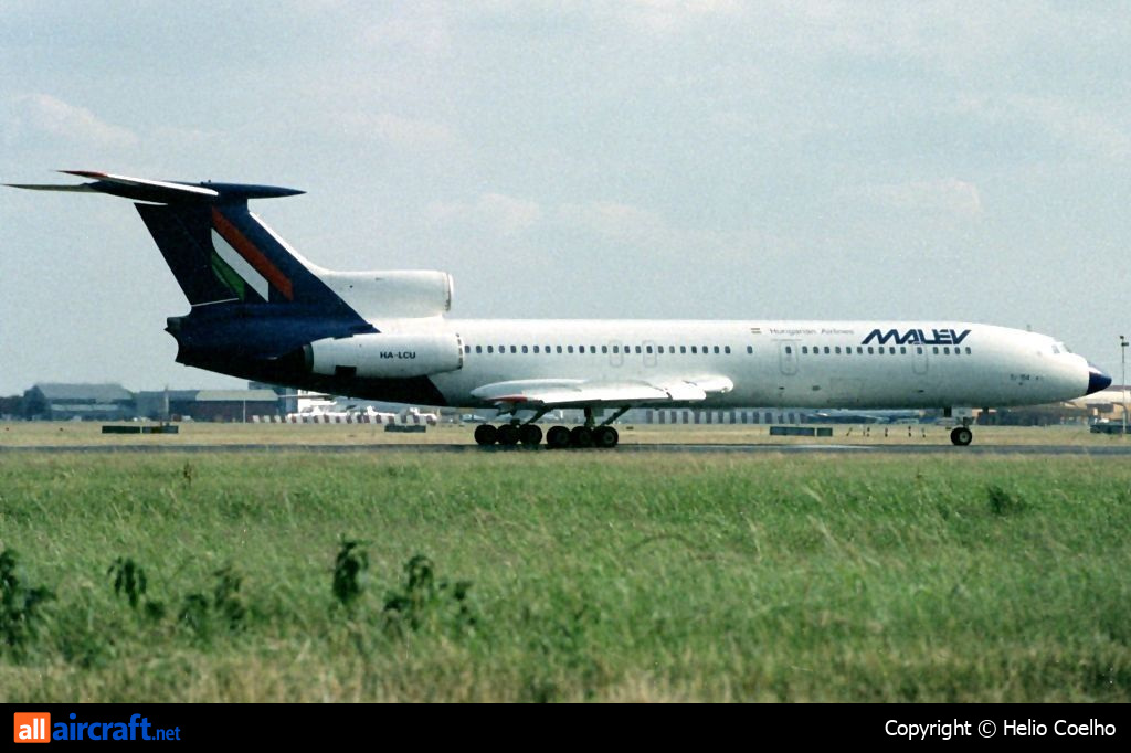 HA-LCU · Tupolev Tu-154B-2 · (LHR / EGLL)