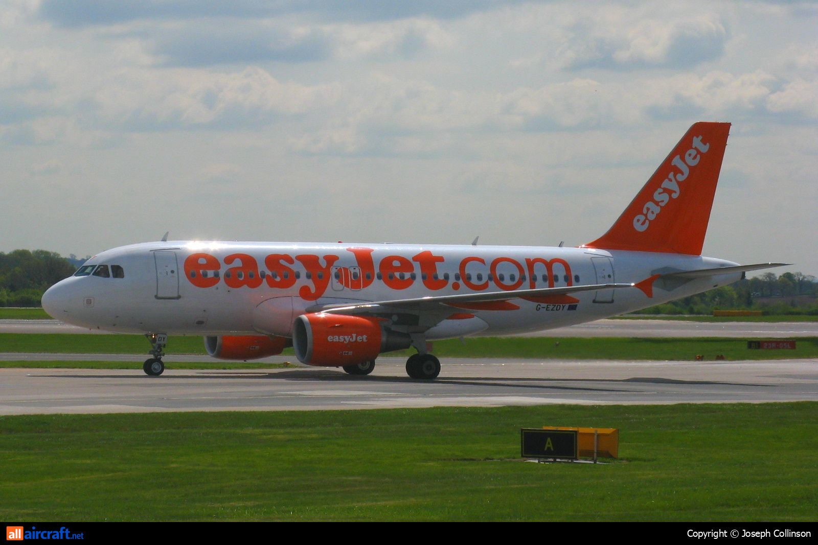 G-EZDY · Airbus A319-111 · (MAN / EGCC)