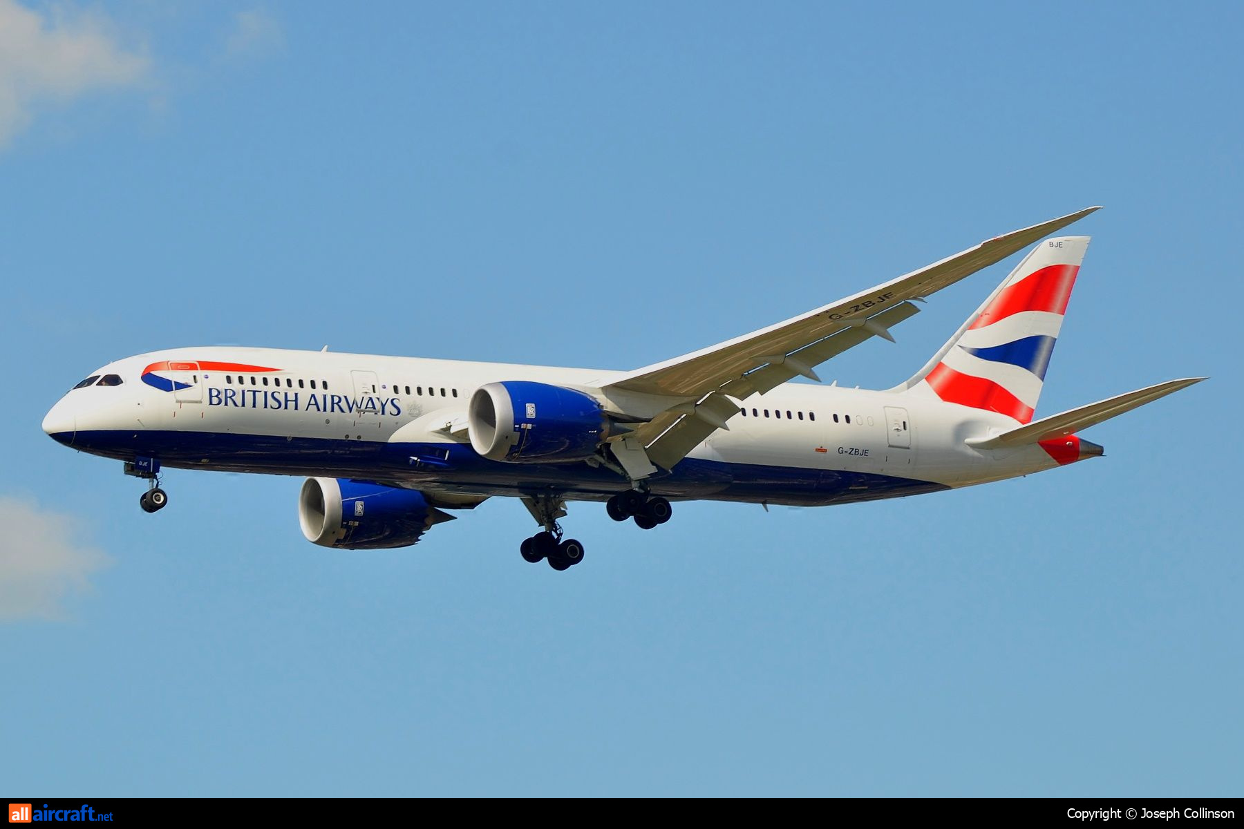 G-ZBJE · Boeing 787-8 Dreamliner · (LHR / EGLL)
