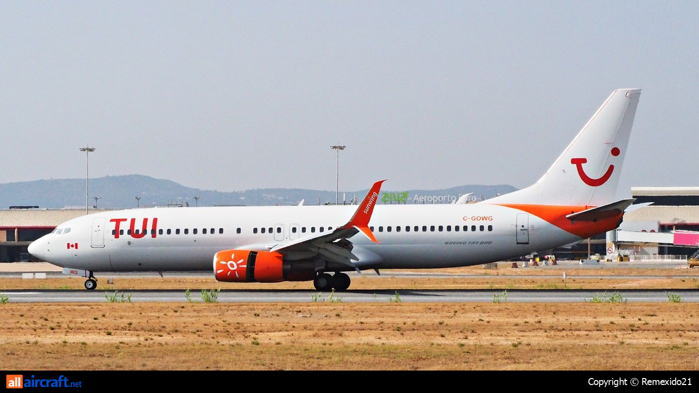 C-GOWG · Boeing 737-86J(WL) · (FAO / LPFR)