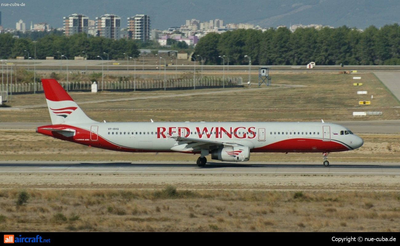 VP-BVQ · Airbus A321-231 · (AYT / LTAI)
