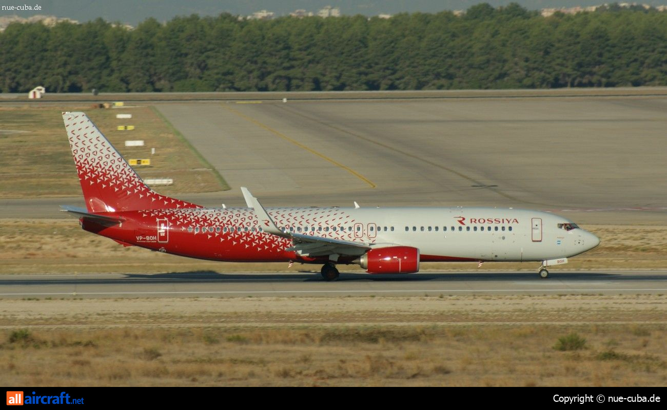 VP-BOH · Boeing 737-8LJ(WL) · (AYT / LTAI)
