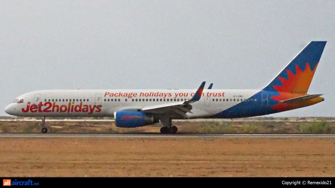 G-LSAC · Boeing 757-23A(WL) · (FAO / LPFR)
