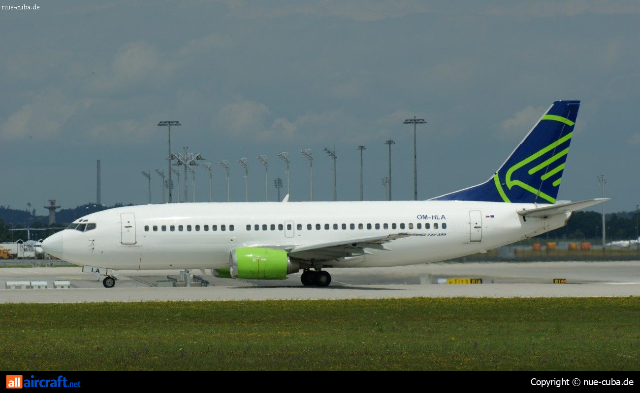 OM-HLA · Boeing 737-329 · (MUC / EDDM)
