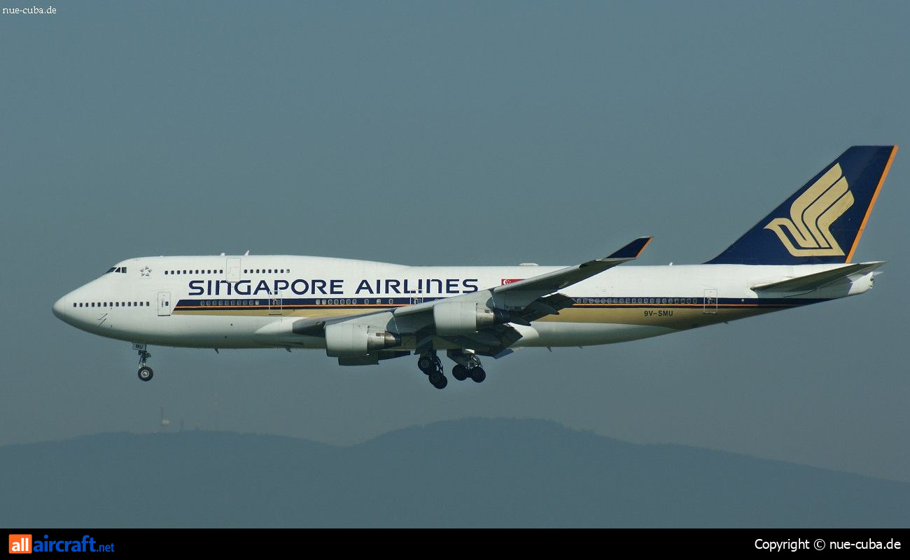 9V-SMU · Boeing 747-412 · (FRA / EDDF)