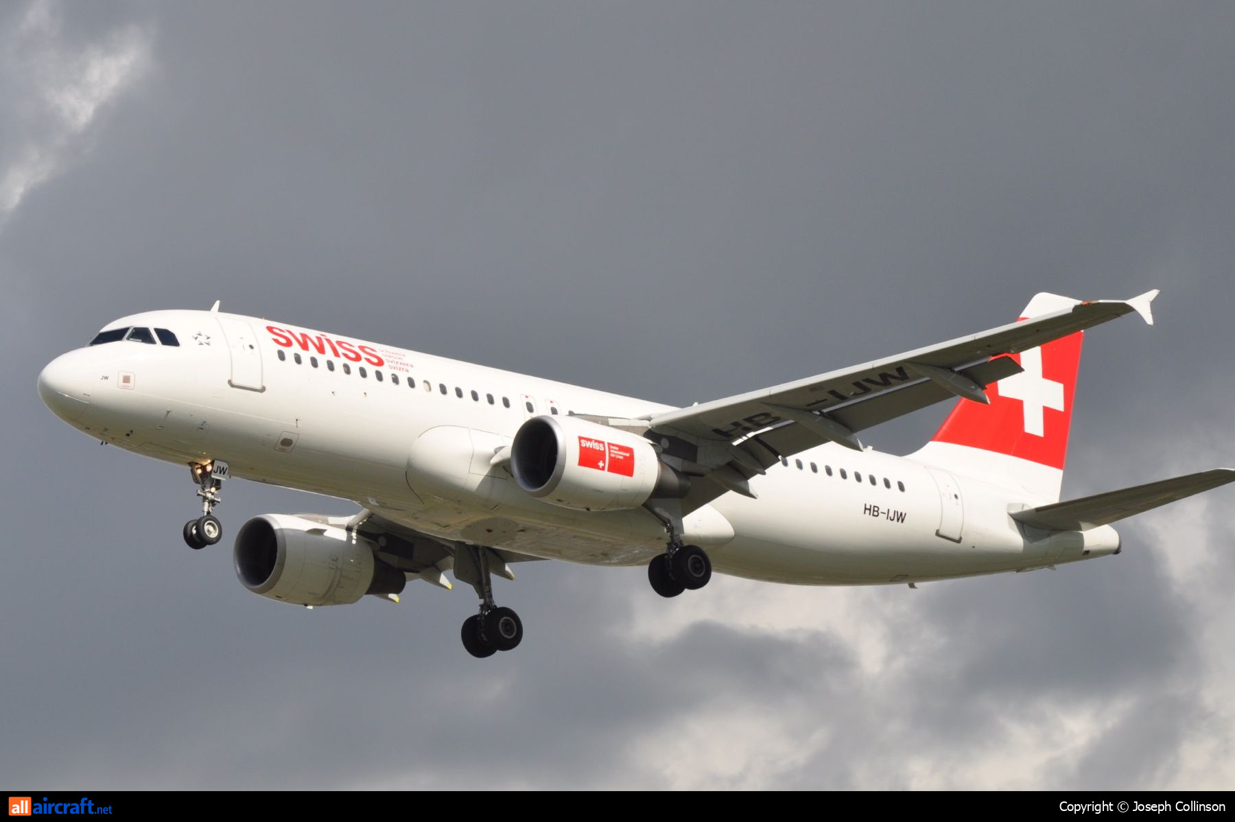 HB-IJW · Airbus A320-214 · (LHR / EGLL)