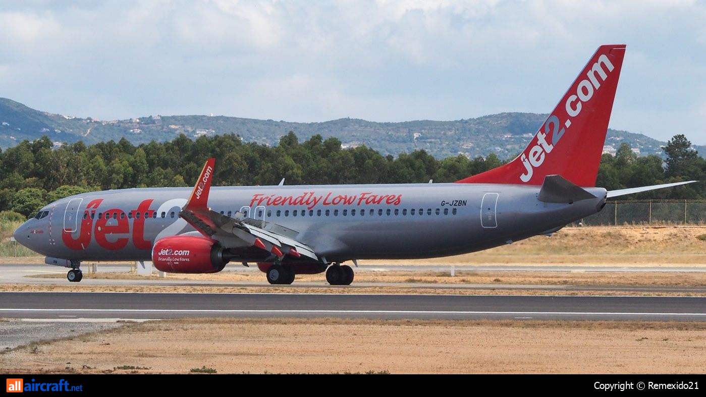 G-JZBN · Boeing 737-8MG(WL) · (FAO / LPFR)