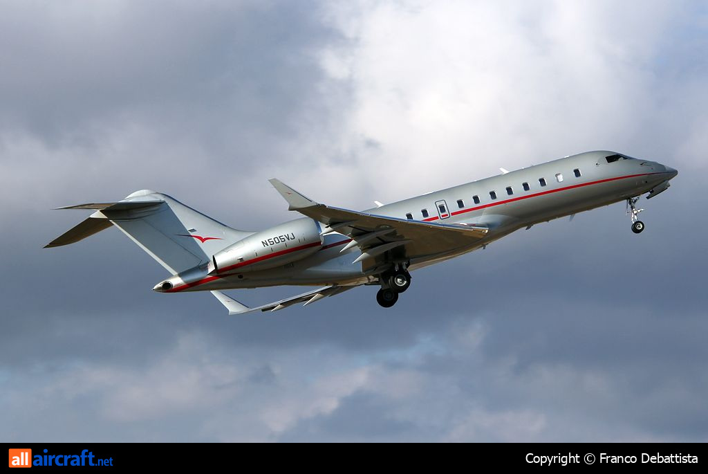 N505VJ · Bombardier BD-700-1A11 Global 5000 · (MLA / LMML)