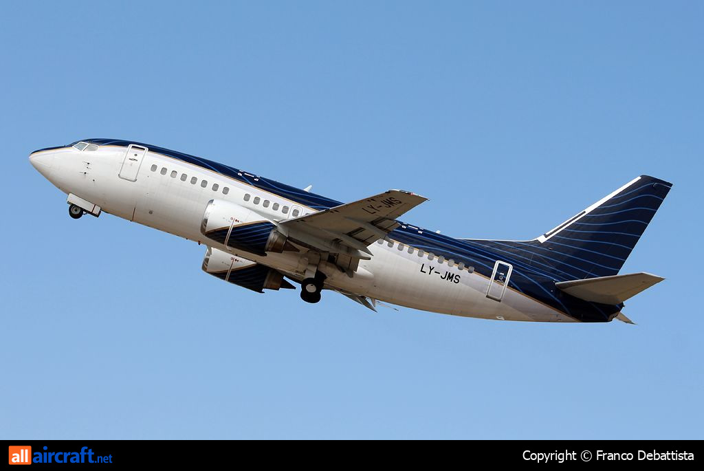 LY-JMS · Boeing 737-522 · (MLA / LMML)