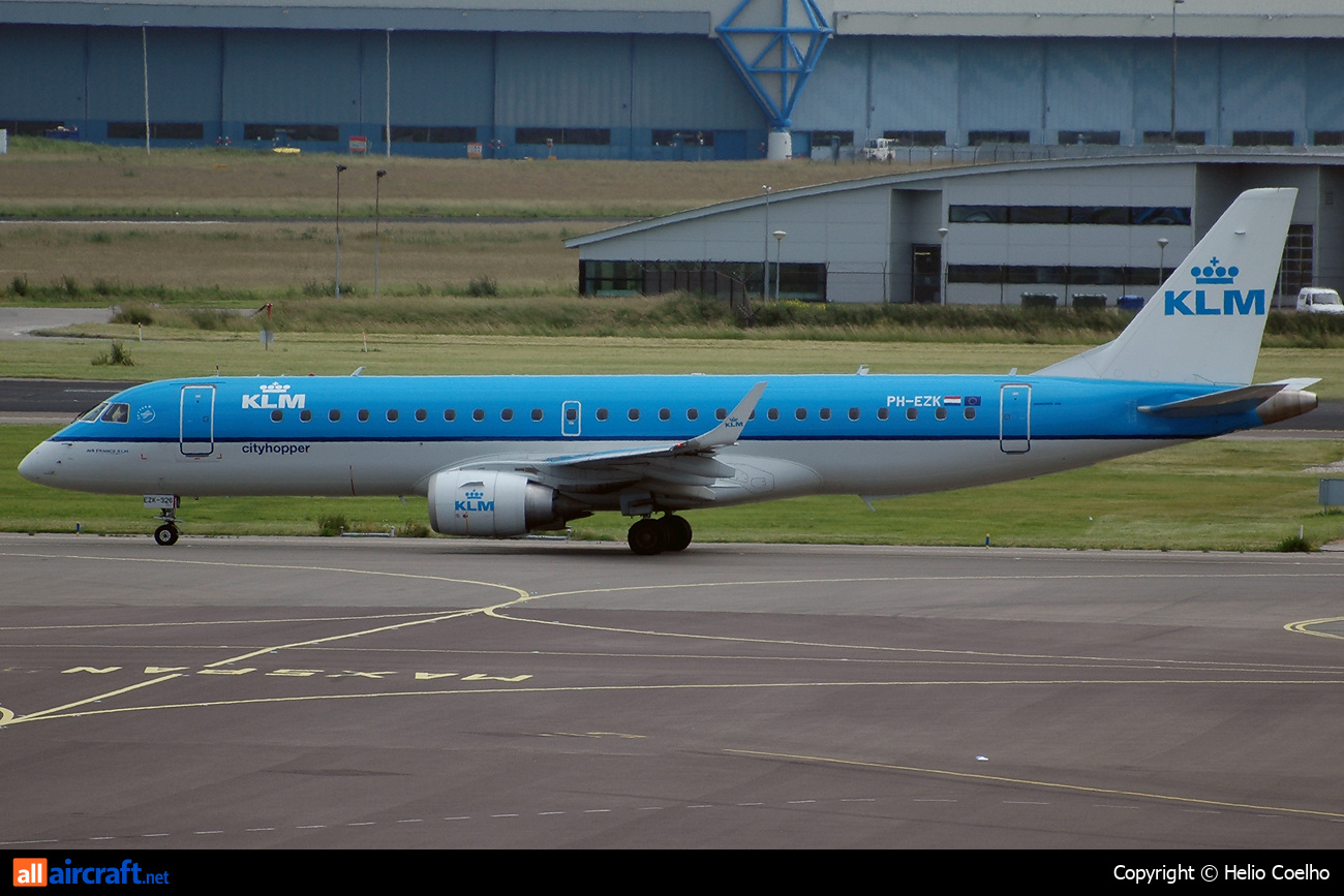 PH-EZK · Embraer 190-100STD · (AMS / EHAM)