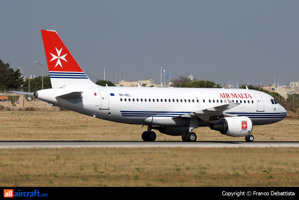 9H-AEL · Airbus A319-111 · (MLA / LMML)