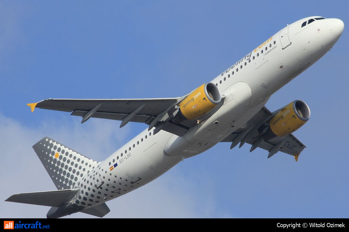 EC-LOC · Airbus A320-214 · (FCO / LIRF)