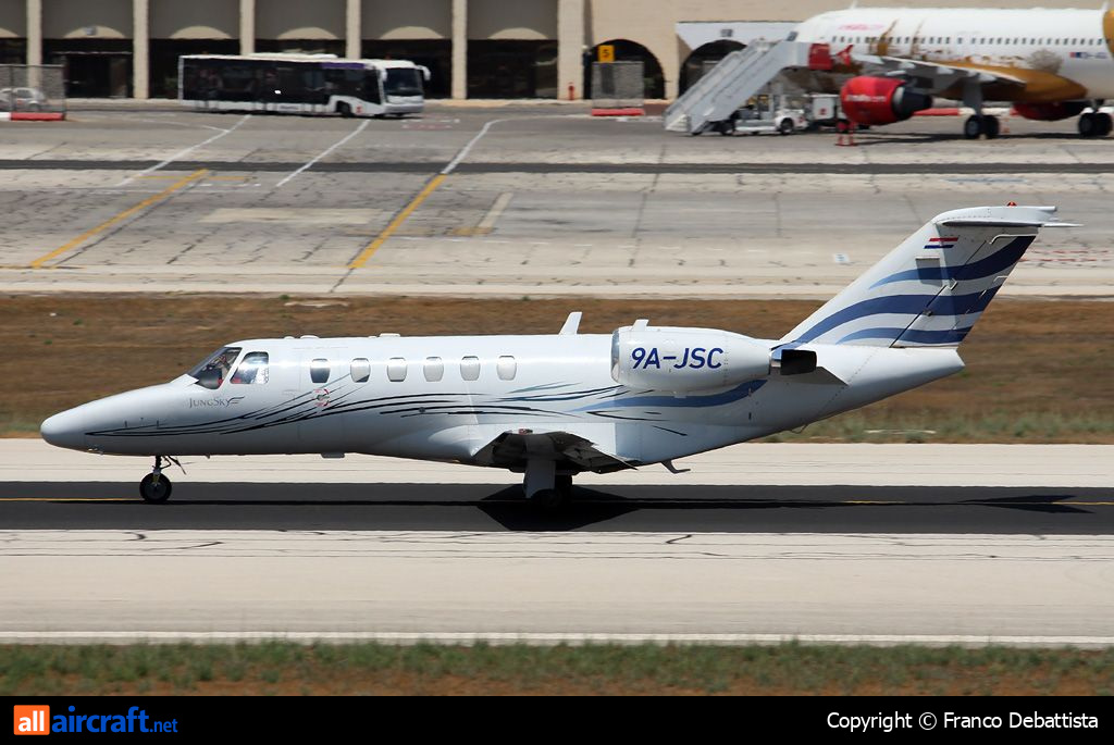 9A-JSC · Cessna 525A CitationJet CJ2 · (MLA / LMML)