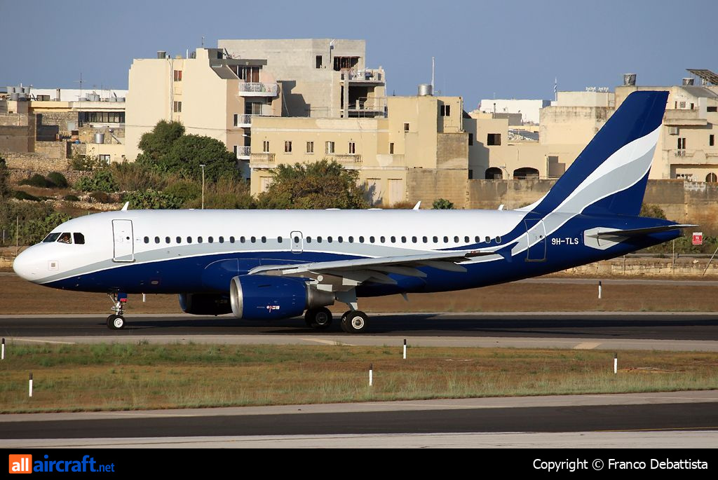 9H-TLS · Airbus A319-112 · (MLA / LMML)