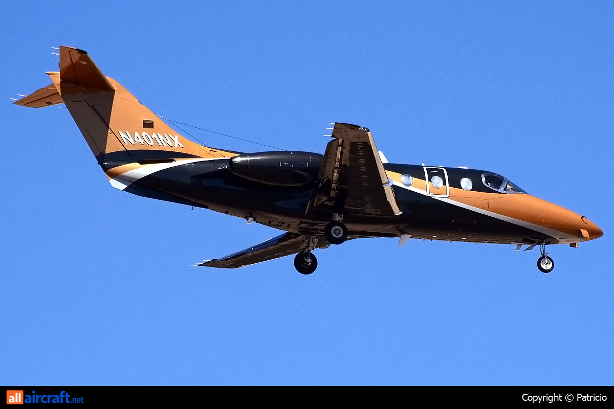 N401NX · Raytheon 400A Beechjet · (LPA / GCLP)