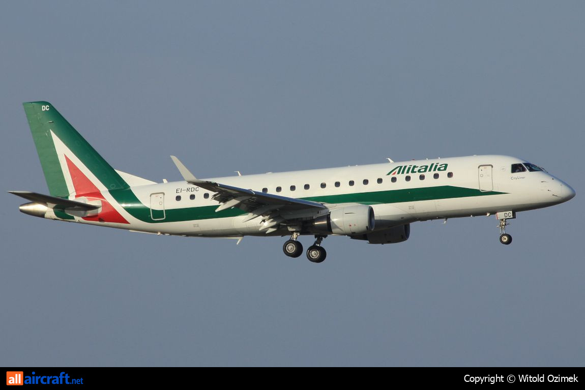 EI-RDC · Embraer 170-200STD · (FCO / LIRF)