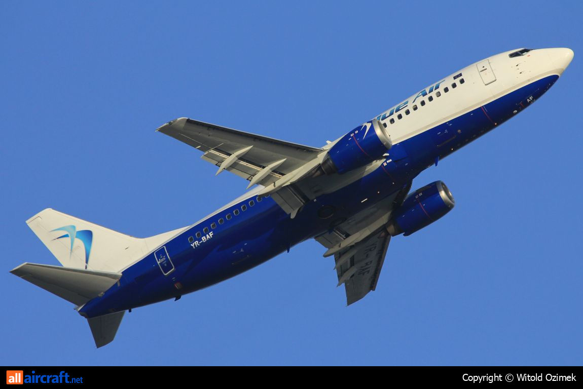 YR-BAF · Boeing 737-322 · (FCO / LIRF)