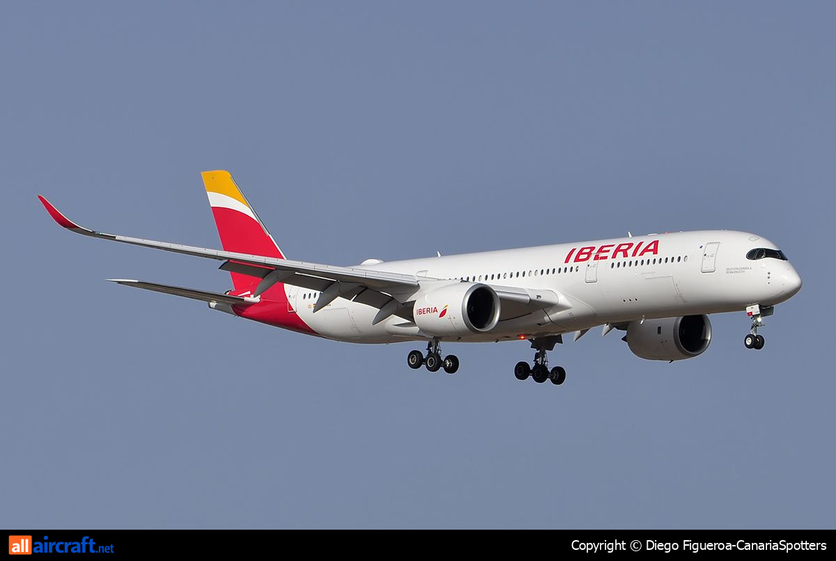 EC-NIG · Airbus A350-941 · (LPA / GCLP)