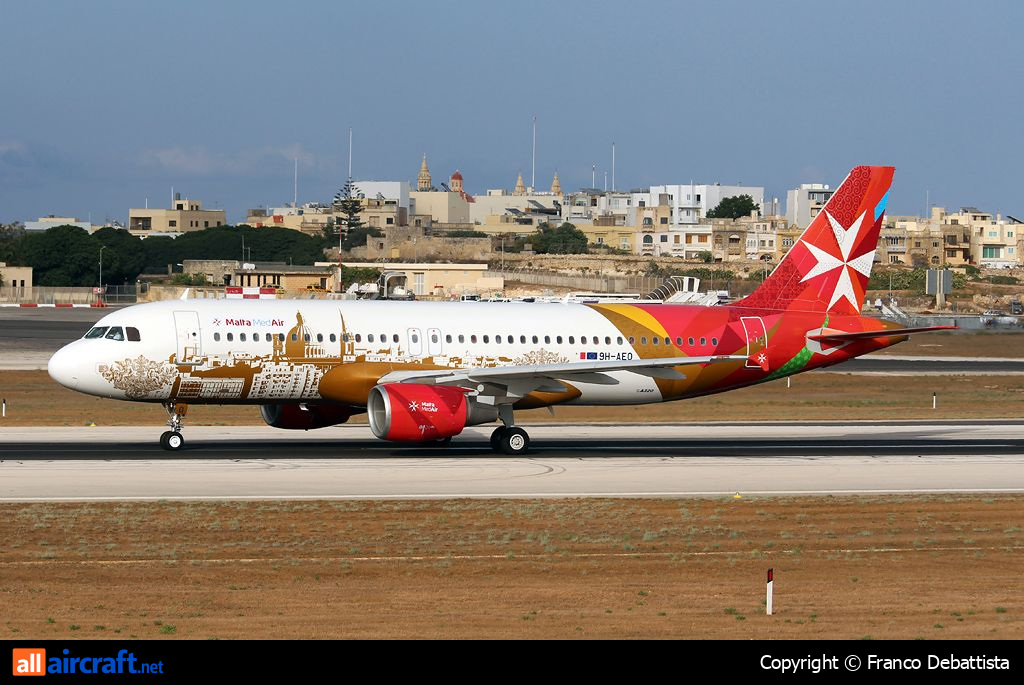 9H-AEO · Airbus A320-214 · (MLA / LMML)