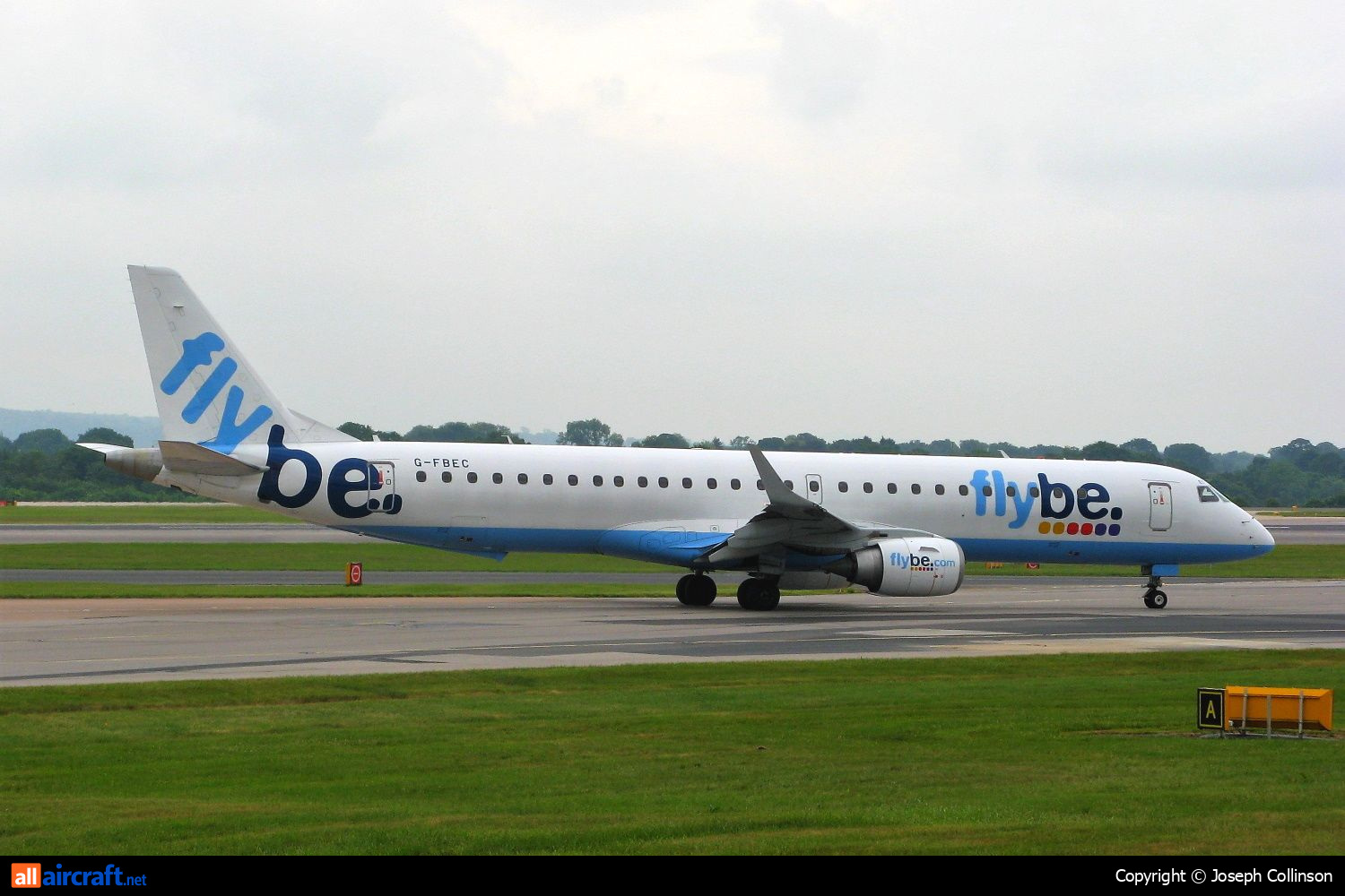 G-FBEC · Embraer 190-200LR · (MAN / EGCC)