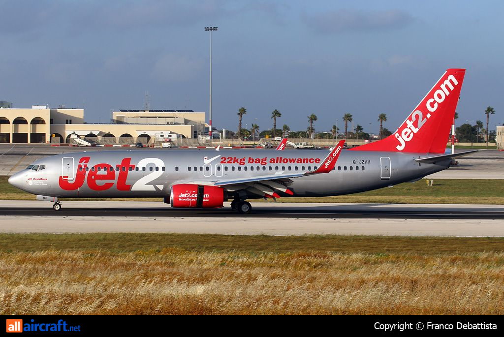 G-JZHH · Boeing 737-85P(WL) · (MLA / LMML)