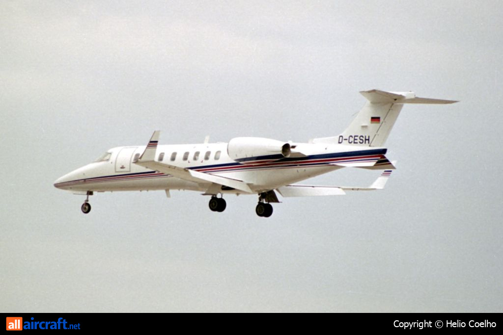 D-CESH · Bombardier Learjet 45 · (LIS / LPPT)