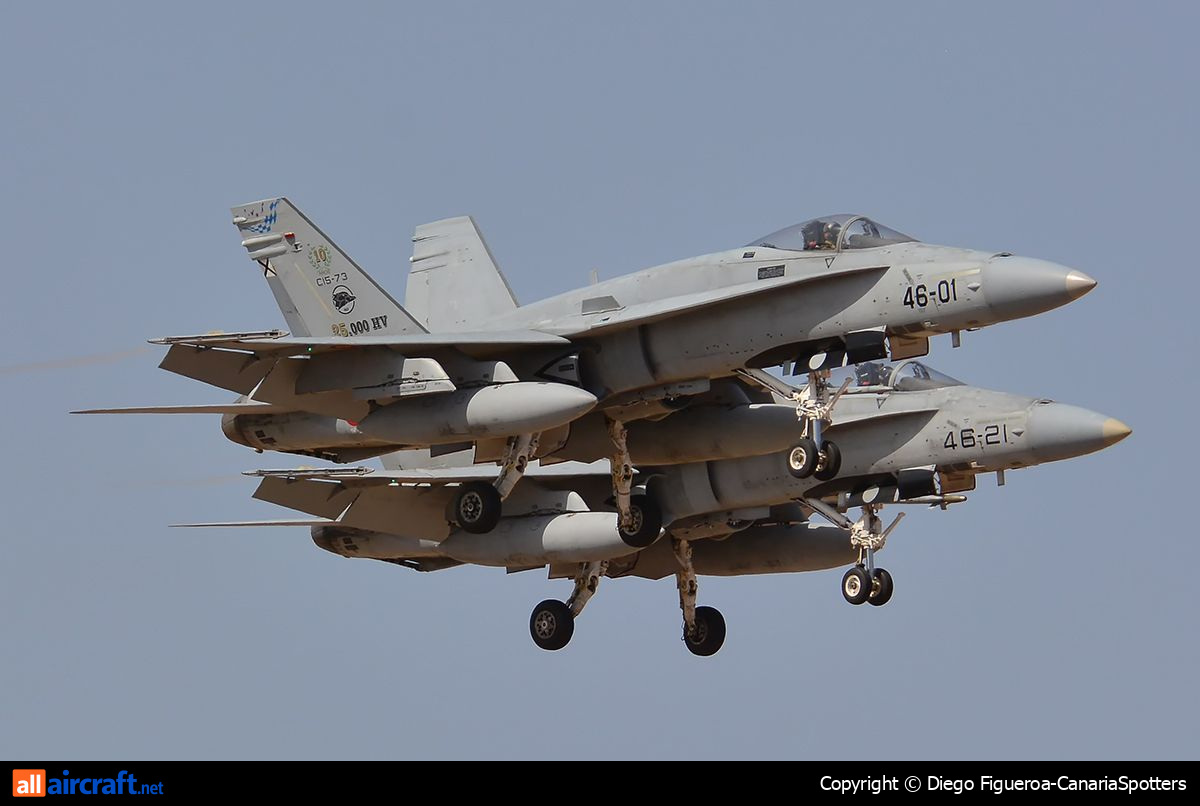 C.15-73 · McDonnell Douglas F/A-18A+ Hornet · (LPA / GCLP)
