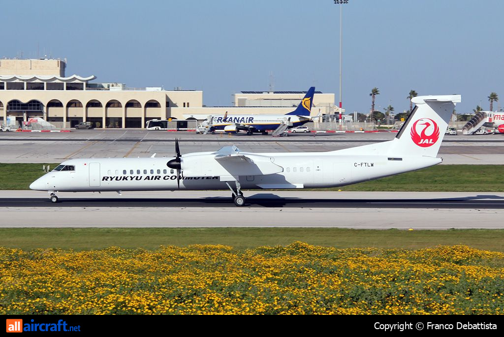 C-FTLW · Bombardier Dash 8-Q402C · (MLA / LMML)