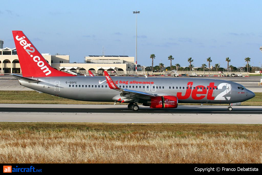 G-GDFC · Boeing 737-8K2(WL) · (MLA / LMML)