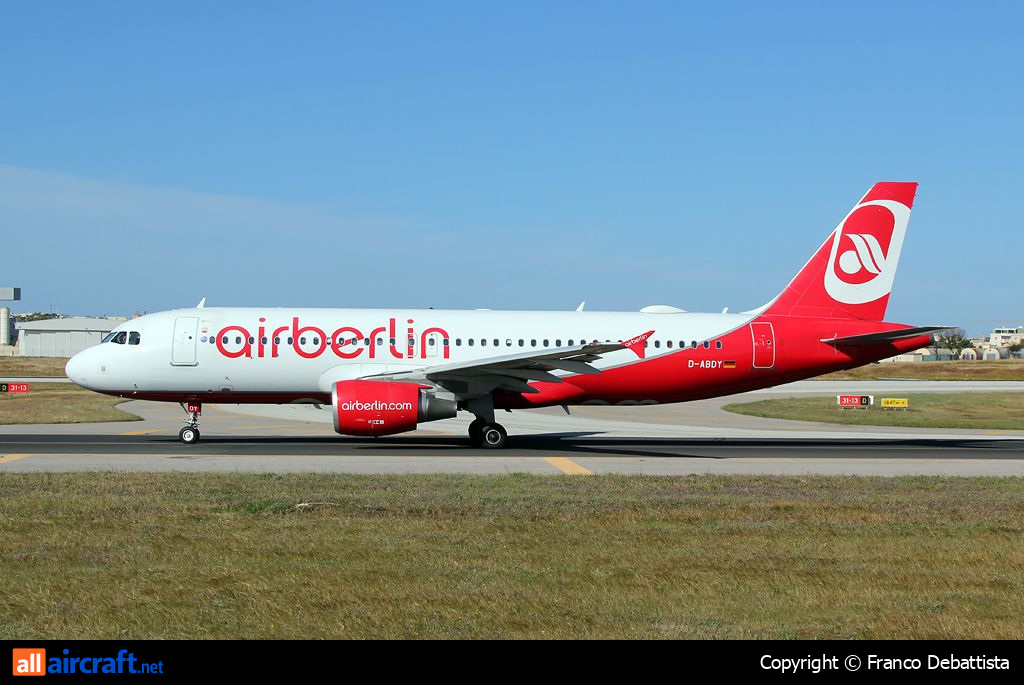 D-ABDY · Airbus A320-214 · (MLA / LMML)