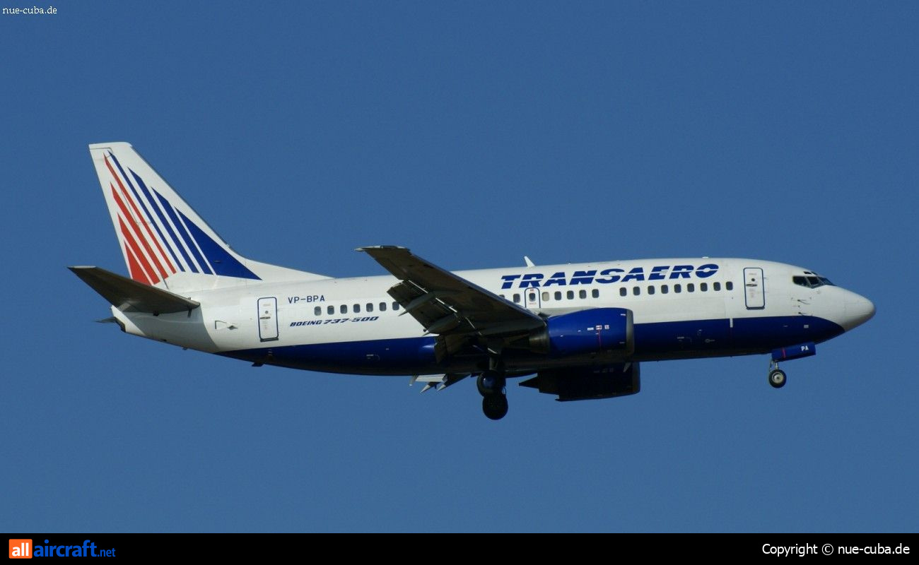 VP-BPA · Boeing 737-5K5 · (FRA / EDDF)