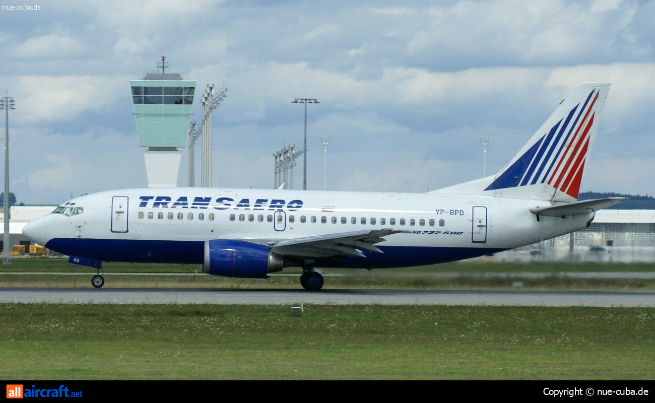 VP-BPD · Boeing 737-5K5 · (MUC / EDDM)