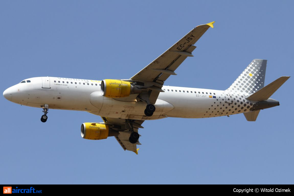 EC-JSY · Airbus A320-214 · (FCO / LIRF)
