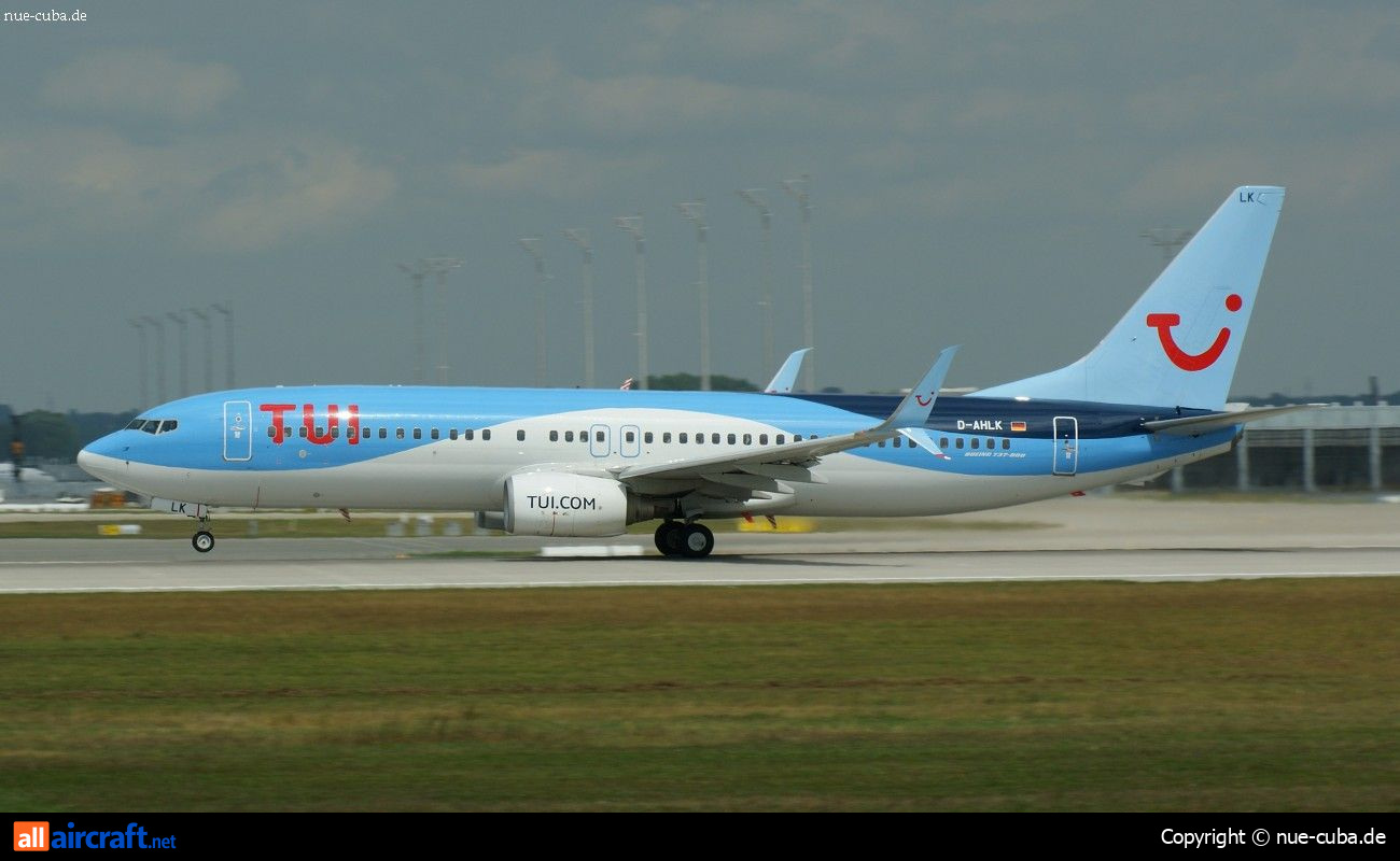 D-AHLK · Boeing 737-8K5(WL) · (MUC / EDDM)