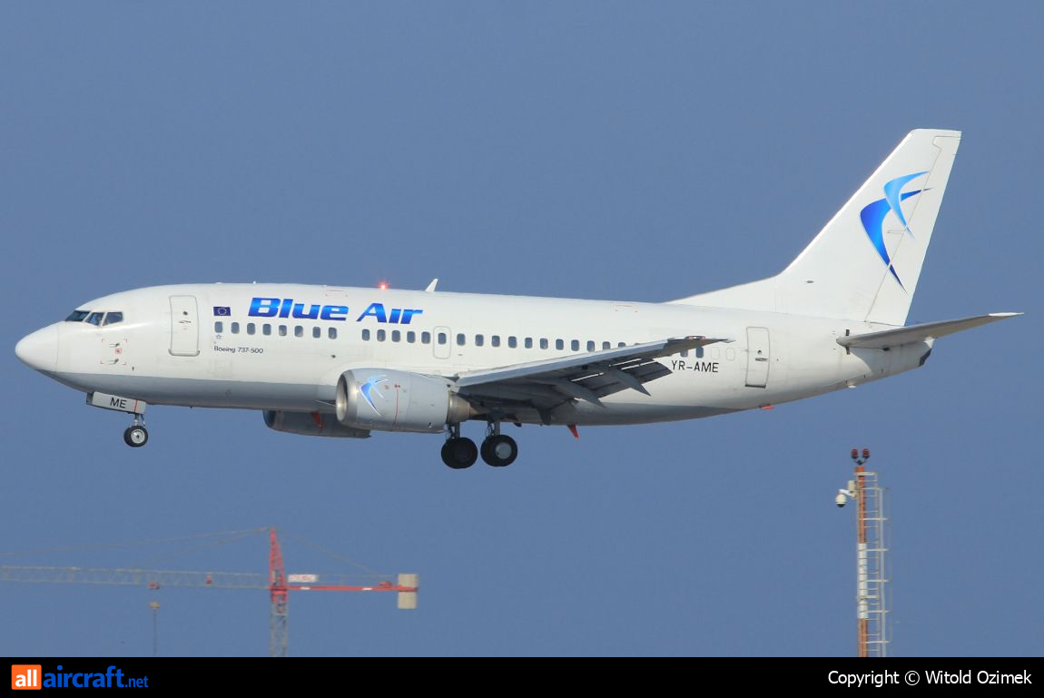 YR-AME · Boeing 737-530 · (FCO / LIRF)