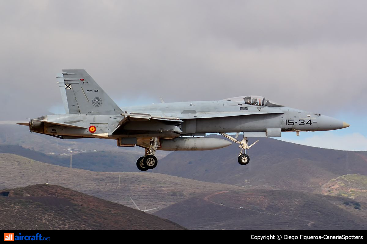 C.15-64 · McDonnell Douglas EF-18A Hornet · (LPA / GCLP)