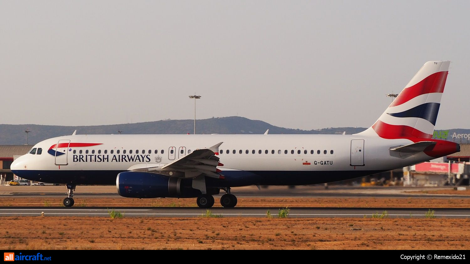 G-GATU · Airbus A320-232 · (FAO / LPFR)