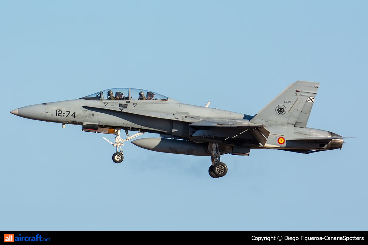 CE.15-11 · McDonnell Douglas EF-18B Hornet · (LPA / GCLP)