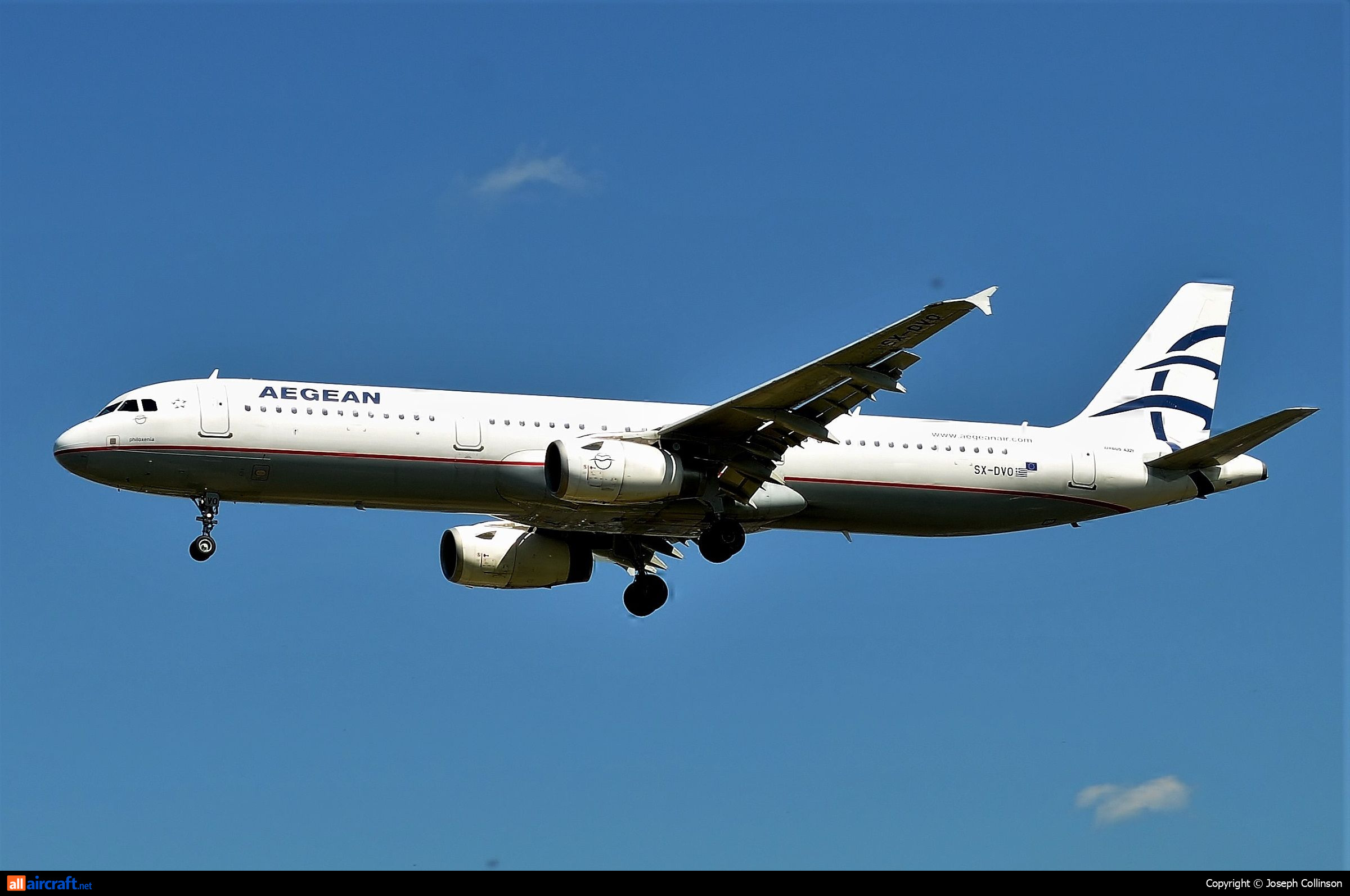 SX-DVO · Airbus A321-232 · (LHR / EGLL)