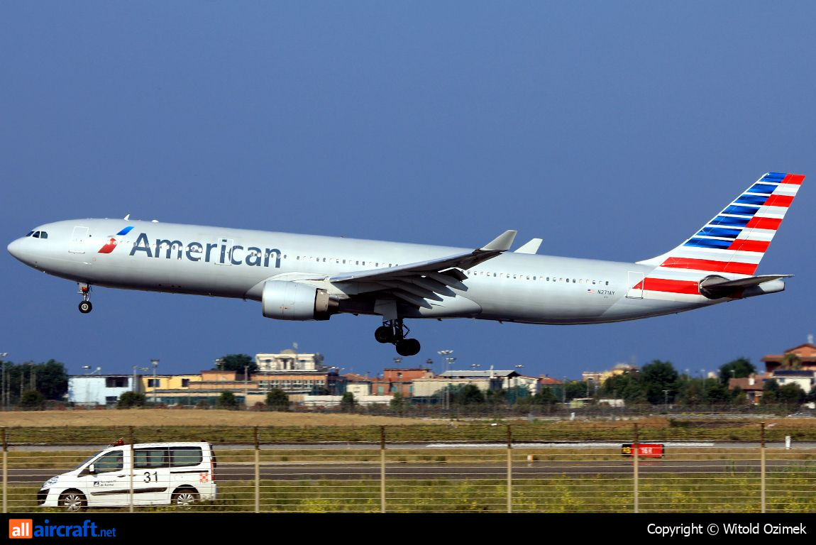 N271AY · Airbus A330-323 · (FCO / LIRF)