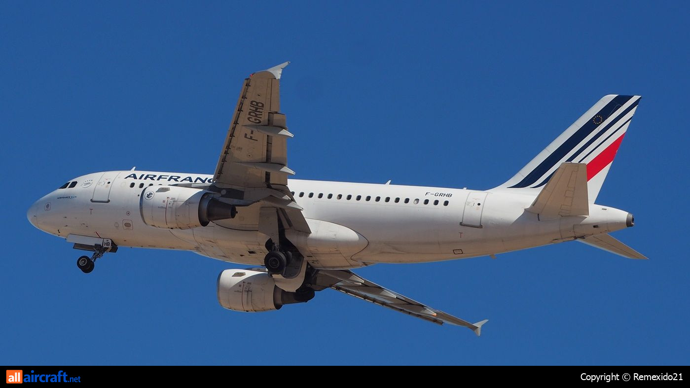 F-GRHB · Airbus A319-111 · (FAO / LPFR)