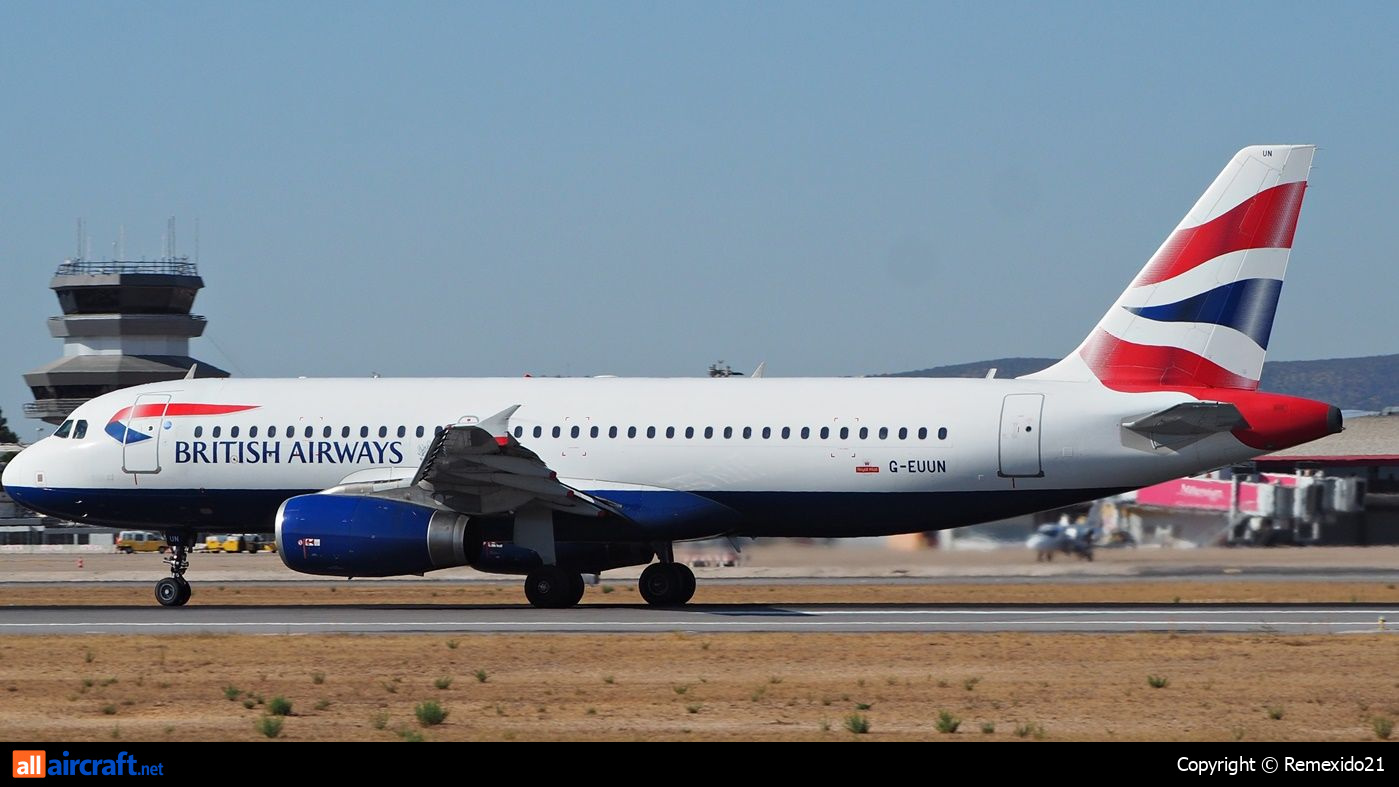 G-EUUN · Airbus A320-232 · (FAO / LPFR)
