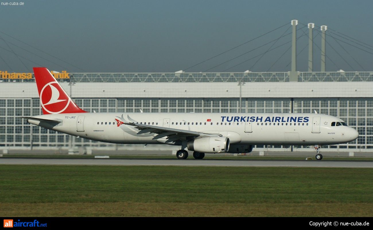 TC-JRZ · Airbus A321-231 · (MUC / EDDM)