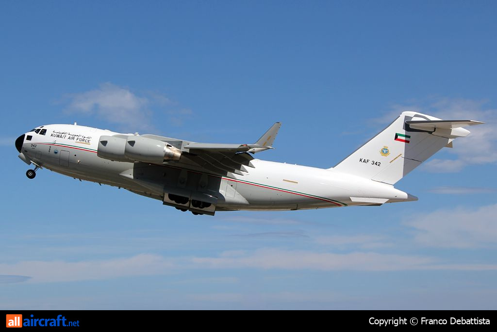 KAF342 · Boeing C-17A Globemaster III · (MLA / LMML)