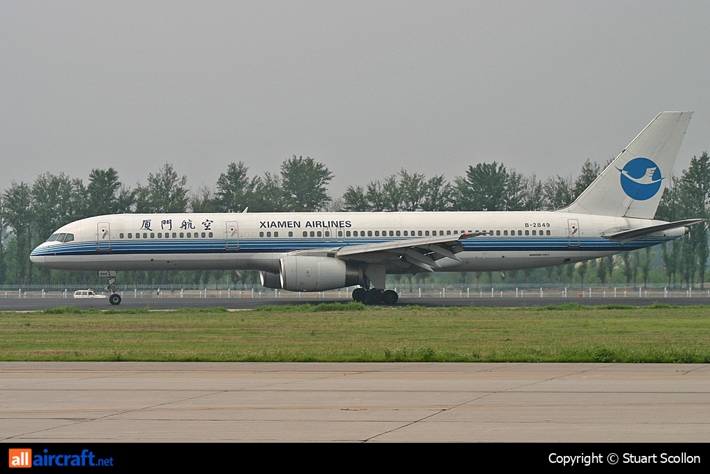 B-2849 · Boeing 757-25C · (PEK / ZBAA)